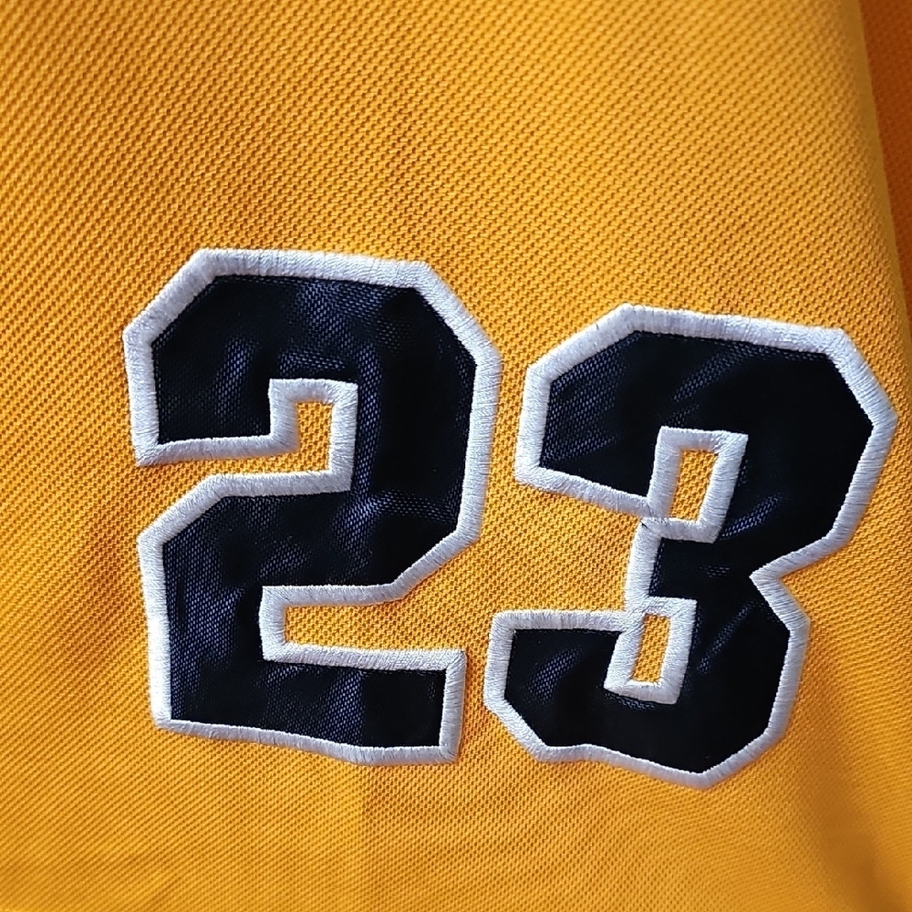 MENS Yellow Sports Jersey - Picture 3 of 6